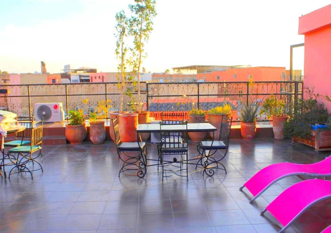 Riad Miramare Pour Familles Marrakesh Exteriör bild